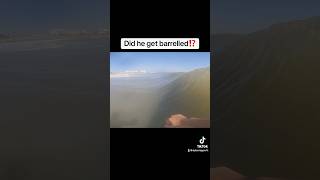 Did he get barreled⁉️ surfing surf barrled [upl. by Donny]