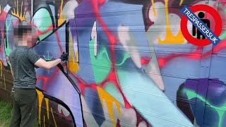 LONDON GRAFFITI  WALL SESSION S5E10  DEPO [upl. by Selena]