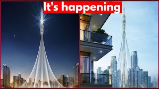 Dubai Creek Tower  Construction to Restart On Worlds Tallest tower In 2024 [upl. by Carvey645]