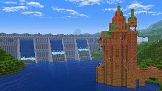 I Built a Functional Dam in Minecraft [upl. by Aubigny]