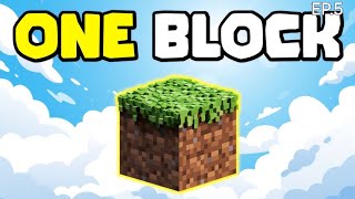 One block Minecraft Survival GAME PIAY minecraft viralvideo gaming [upl. by Page]