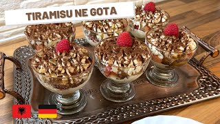 Tiramisu ne gota  Tiramisu im Glas  Embelsira te ndryshme [upl. by Diver]