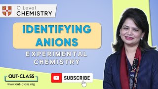 OUTCLASS  O Level Chemistry  Identifying Anions [upl. by Myrt499]