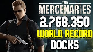 Resident Evil 4 Remake Mercenaries  2768350 Wesker Docks World Record S [upl. by Irisa]