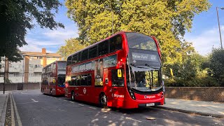 FULL ROUTE VISUAL  SLN Bus Route 474 Canning Town  Hermit Road  Manor Park 11045 YY18 TGJ [upl. by Kcod217]