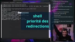 priorité des redirections en shell [upl. by Ayhay871]