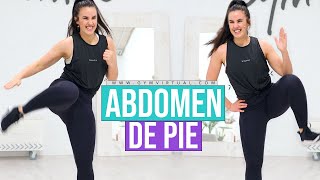 ABDOMINALES DE PIE  Rutina de abodmen 10 minutos [upl. by Rehttam340]