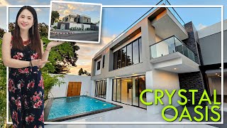 Crystal Oasis and its Modern Design Charm Corner House in BF Homes Paranaque House Tour 202 [upl. by Elizabeth]