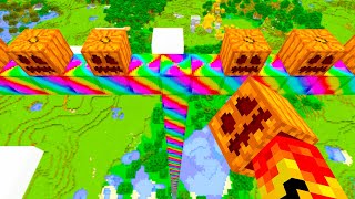 COMO FAZER O GOLEM COLORIDO GIGANTE NO MINECRAFT [upl. by Nitsirc]