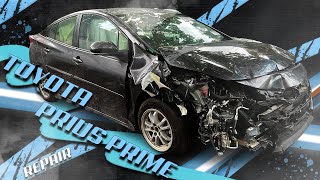 Toyota Prius Front end repair Ремонт переда [upl. by Bird802]