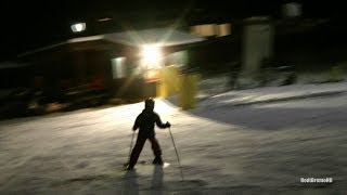 Piste Eclairée Le paradis des skieurs de 4 à 94 ans SkiClub SainteCroix Balcon du Jura [upl. by Steffie]