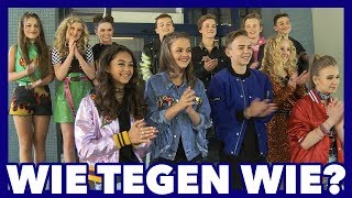 7 WIE TEGEN WIE  JUNIORSONGFESTIVALNL🇳🇱 [upl. by Airednaxela]