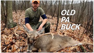 OLD PA BUCKSelf Filmed Rifle Hunt [upl. by Anuat]