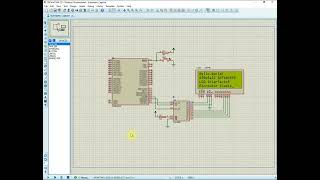 ATMega32 SPI Interfaces With SN74HC595 For Character LCD Controlling [upl. by Dominick]