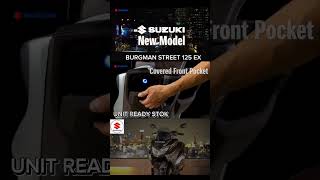 New Model Suzuki BURGMAN STREET 125 EX  Suzuki Motor Solo [upl. by Tanny]