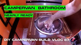 campervan build vlog 67 bathroom [upl. by Clymer]