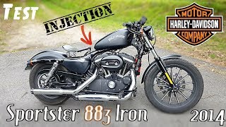 quotTestquot Cétait mieux avant  quotHarleyDavidson Sportster 883 Iron de 2014quot [upl. by Catarina]