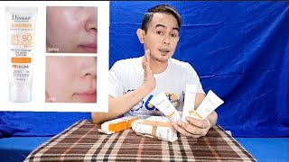 UNBOXING DISAAR SUNSCREEN WITH SPF90 trending unboxing tiktok video viralvideo [upl. by Sul]