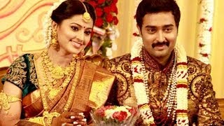 Actress Sneha Marriage With Prasanna Venkateshan  Celebrity Couple Marriages  Mariage Videos [upl. by Auoy]