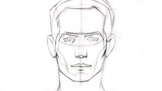 How to Draw the Head  Front View [upl. by Clerk682]