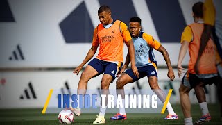 Final training session ahead of Betis clash  Real Madrid City [upl. by Ainitsirhc143]