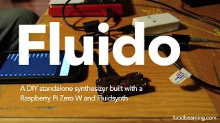 Raspberry Pi Zero W synthesizer project using Fluidsynth and Nodejs [upl. by Samoht]