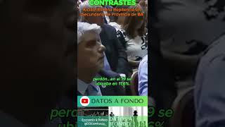 Argentina Kicillof Elimina Repitencia shorts javiermilei milei DatosArg buenosaires [upl. by Costanzia]