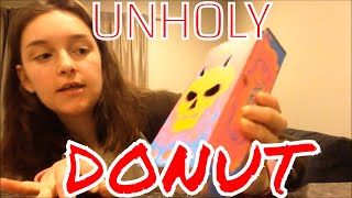 Review Hells Pizza 5 Chocolate Filled Unholy Donut New Zealand [upl. by Annij]