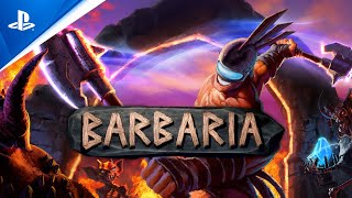 Barbaria  Launch Trailer  PS VR2 Games [upl. by Borras]