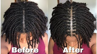 How to Interlock Locs  VERY Detailed Tutorial [upl. by Mario]