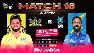 Live Match 16  Toyam Hyderabad VS Southern Super Stars  Legends League Cricket 2024 [upl. by Haceber]