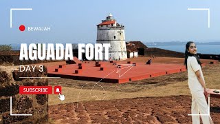 Goa Day 3  Exploring Candolim Beach amp Aguada Fort  Sun Sand and History [upl. by Kaz]