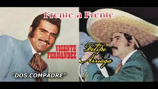 VICENTE FERNANDEZ Y FELIPE ARRIAGA FRENTE AFRENTE MIX 10 EXITOS PEGADITOS [upl. by Charmain]