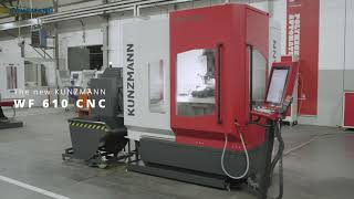 KUNZMANN MILLING MACHINE WF610 CNC Eng [upl. by Charlene388]