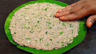 Healthy diabetic friendly ragi roti recipefinger millet reciperagi rotti reciperagi adai recipe [upl. by Lyudmila]