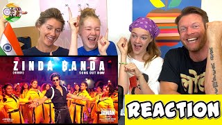 ZINDA BANDA SONG REACTION  Jawan  Shah Rukh Khan  BigAReact [upl. by Melas]