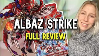 YuGiOh Albaz Strike Structure Deck Review [upl. by Ekal]