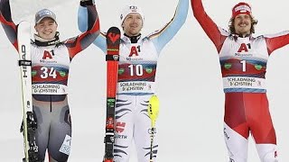 FIS Alpine Ski World Cup  Mens Slalom Run 2  Schladming AUT  2022 [upl. by Feirahs694]