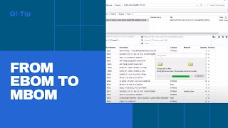 Q Tip™  From EBOM to MBOM in SOLIDWORKS PDM [upl. by Wardlaw]