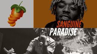 SANGUINE PARADISE  Lil Uzi Vert FL studio remake Behind the beat [upl. by Mildred421]