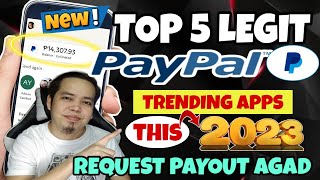 Top 5 Legit Paypal Paying Apps 2023  Earn 5 Paypal Money Daily  Legit Paypal Paying Apps 2023 [upl. by Schlessinger286]