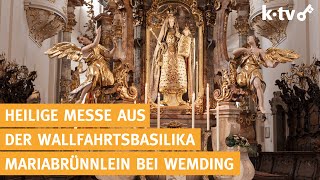 Heilige Messe live aus Wemding katholischer Gottesdienst  04122024 [upl. by Yroffej]