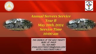 Whit Monday Annual Servers Service [upl. by Inaluahek]