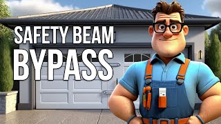 How To Bypass The Safety Beam On Garage Doors [upl. by Lieberman]