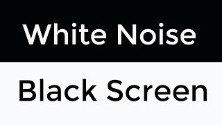 White Noise  Black Screen  No Ads  24 hours  Perfect Baby Sleep Aid [upl. by Aliet626]