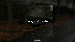 Harry Styles  She slowed  reverb [upl. by Anuat318]