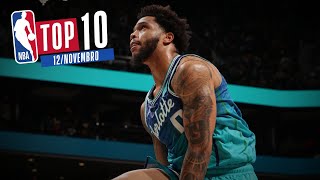 TOP 10 DA NBA EM PORTUGUÊS  SEXTA 12112021 [upl. by Ruffina]