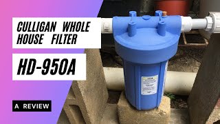 Culligan Whole House Filter HD950A Review Culligan Trinidad waterfilter [upl. by Seumas]