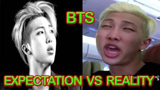 Kpop BTS Expectations vs Reality [upl. by Jarid]