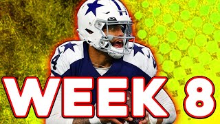 NFL DraftKings Picks  FanDuel Picks Week 8 [upl. by Power]